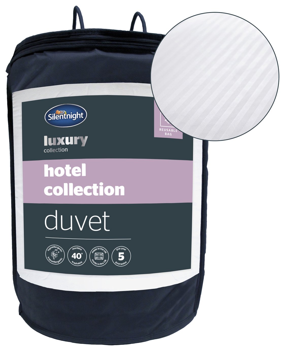 Silentnight Hotel Collection 10.5 & 13.5 Tog Luxe Microfibre Couette en 3 tailles